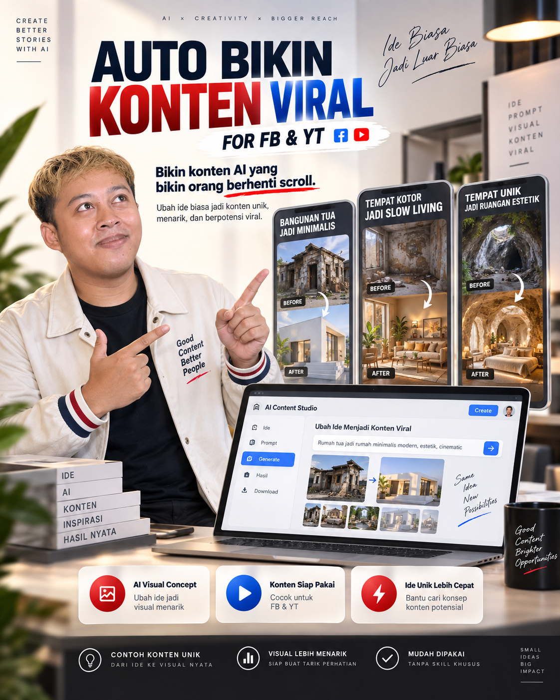Auto Bikin Konten Viral